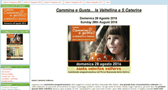 Desktop Screenshot of camminaegusta.com