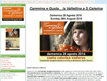 Tablet Screenshot of camminaegusta.com